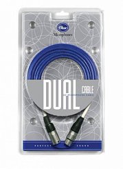 Микрофонный кабель Blue mic Blue DUAL XLR CABLE