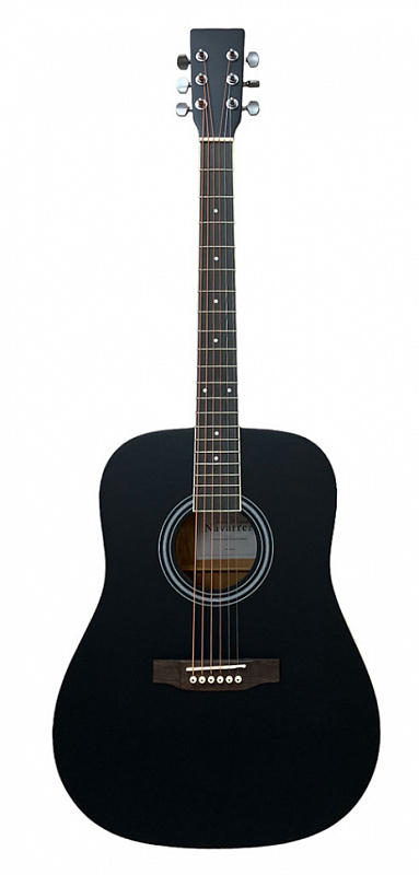 Гитара акустическая NAVARREZ NV31 BLACK с чехлом в магазине Music-Hummer