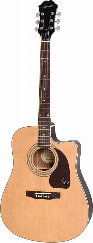 Электроакустическая гитара EPIPHONE DR-200CE NATURAL CH HDWE в магазине Music-Hummer