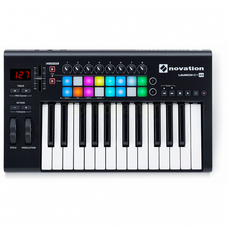 MIDI-клавиатура Novation Launchkey 25 MK2 в магазине Music-Hummer