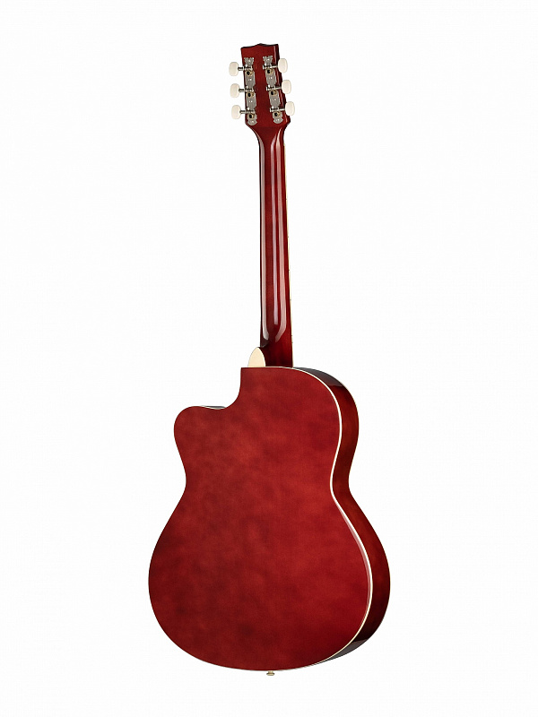 Акустическая гитара, с вырезом, санберст Caraya C901T-BS в магазине Music-Hummer