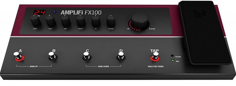 Гитарный процессор эффектов LINE 6 AMPLIFi FX100 в магазине Music-Hummer