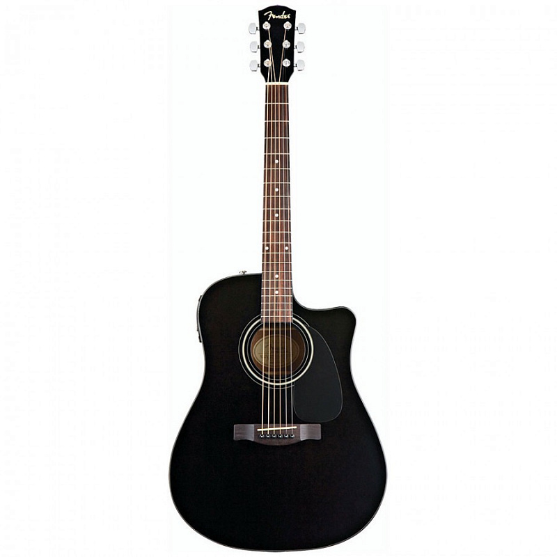 Fender DG-60CE Dreadnought Black W/Fishman® MiniQ Preamp гитара электроакустическая в магазине Music-Hummer