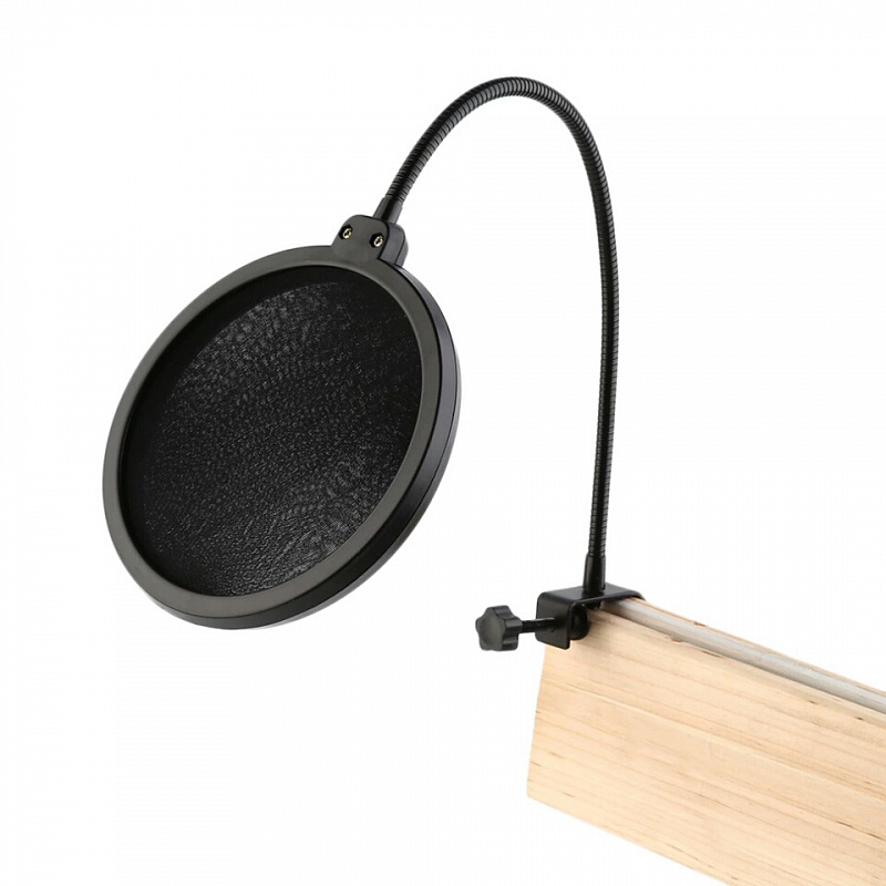 Поп фильтр для микрофона Pop Shield в магазине Music-Hummer
