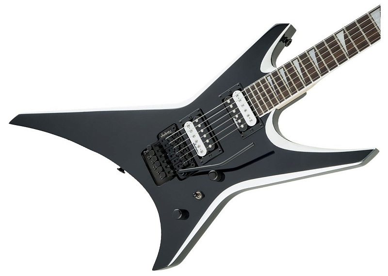 Фото JACKSON JS32 WR, AH FB - BLACK W/WHITE BEVELS