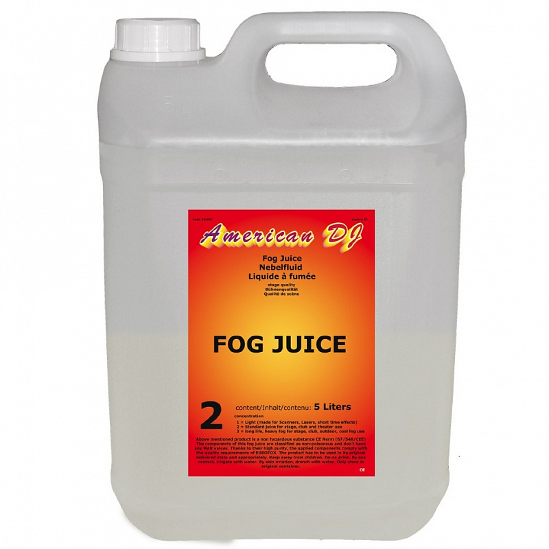 American DJ Fog juice 2 medium 5л в магазине Music-Hummer