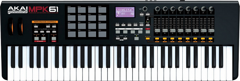 MIDI клавиатура AKAI PRO MPK61 в магазине Music-Hummer