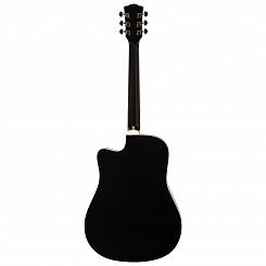 Акустическая гитара ROCKDALE Aurora D6 Gloss C BK