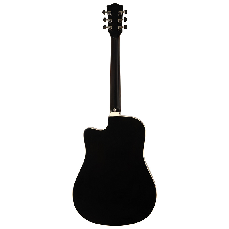 Акустическая гитара ROCKDALE Aurora D6 Gloss C BK в магазине Music-Hummer