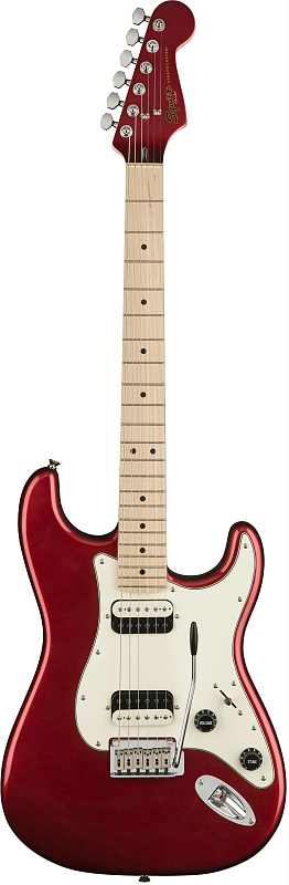 Fender Squier Contemporary Stratocaster HH, Maple Fingerboard, Dark Metallic Red в магазине Music-Hummer