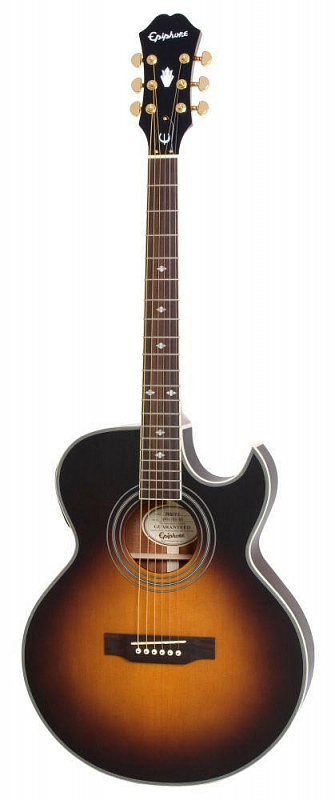 Электроакустическая гитара EPIPHONE PR-5E VINTAGE SUNBURST GOLD HDWE (w/ Shadow Preamp) в магазине Music-Hummer