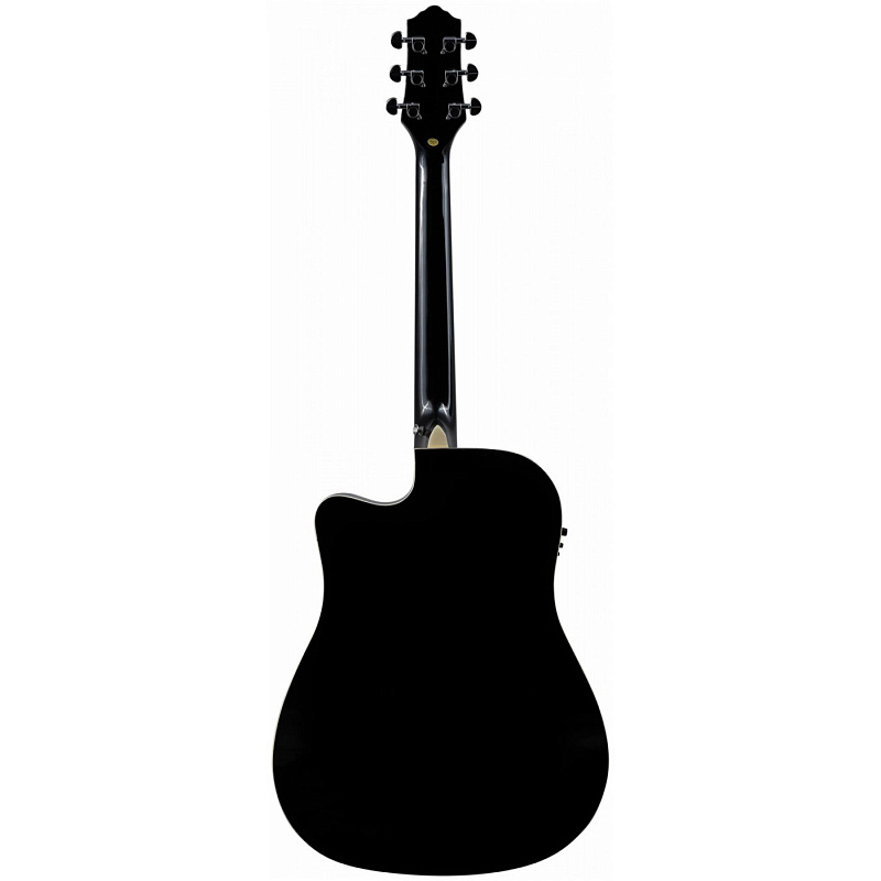 Электроакустическая гитара FLIGHT AD-200 CEQ BK в магазине Music-Hummer