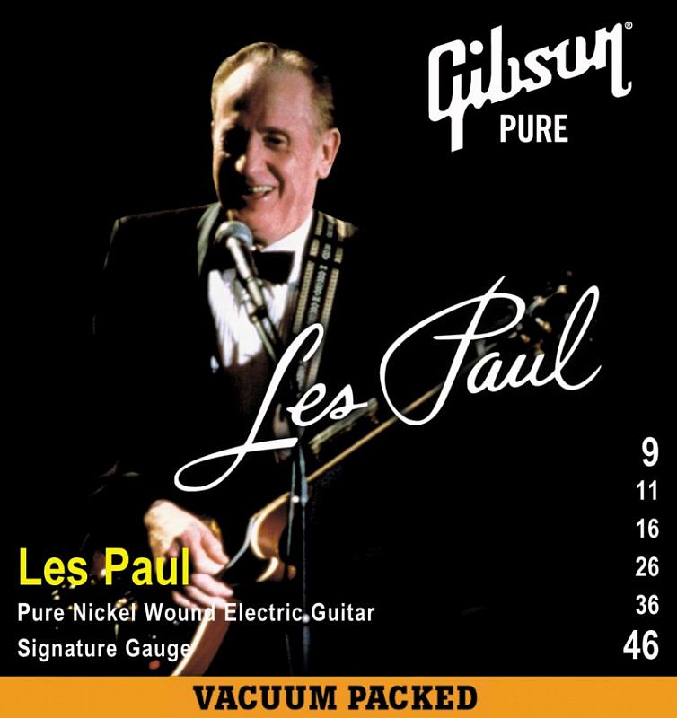 GIBSON SEG-LPS LES PAUL SIG. PNW .009-.046 струны для электрогитары в магазине Music-Hummer