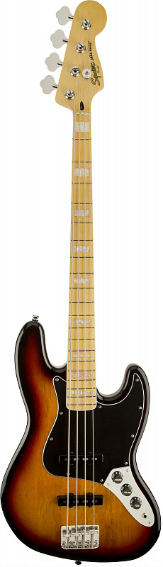 FENDER SQUIER VINTAGE MODIFIED JAZZ BASS® 77 MAPLE FINGERBOARD 3-COLOR SUNBURST Бас-гитара в магазине Music-Hummer