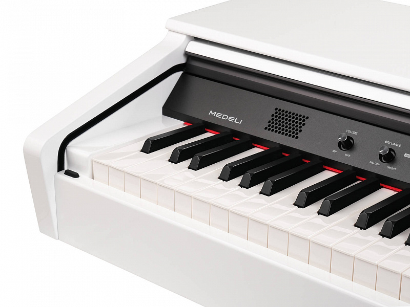 Цифровое пианино Medeli DP330-GW, белое глянцевое в магазине Music-Hummer