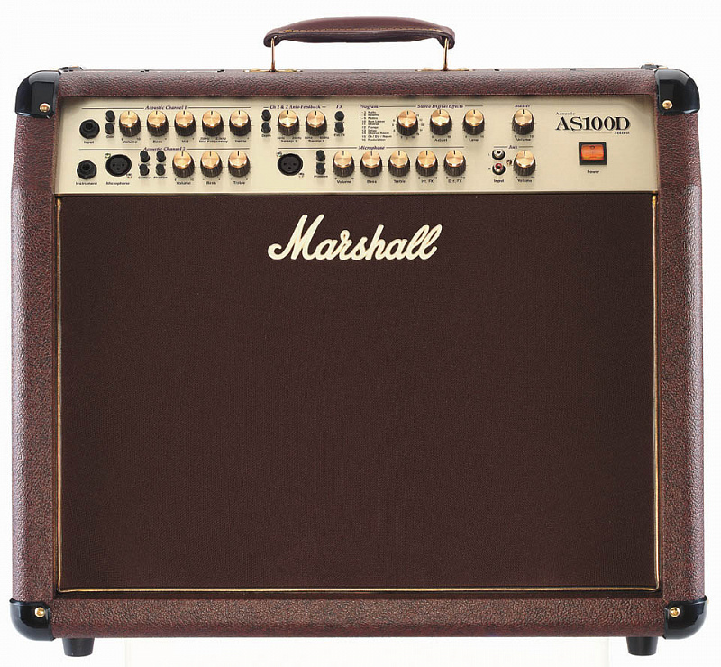Комбо для акустической гитары MARSHALL AS100D-E 100W 2X8 ACOUSTIC SOLOIST COMBO в магазине Music-Hummer