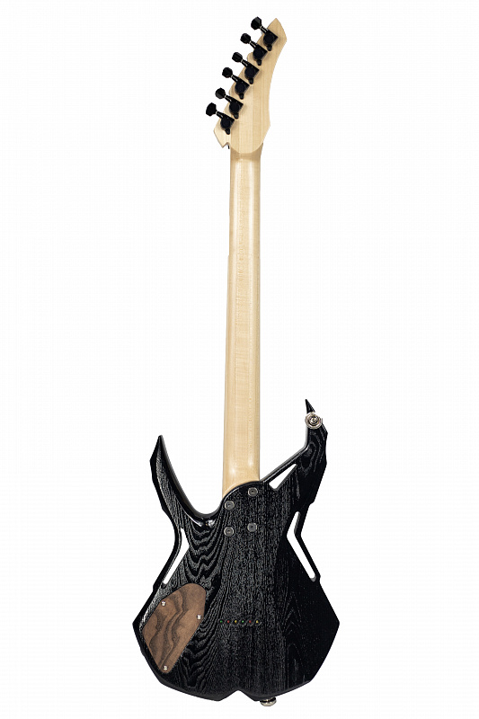 Электрогитара RUSICH GUITARS Spider (black) Titanium edition 27 ладов в магазине Music-Hummer