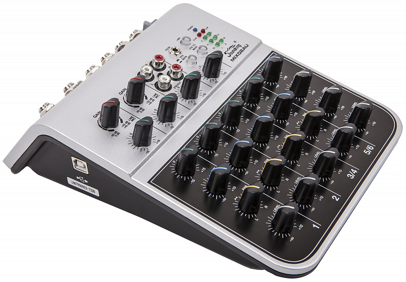 Soundking AS-MIX02AU  Компактный микшер в магазине Music-Hummer