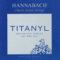 Струны для кл. гитары (medium/high) Titanyl HANNABACH 950