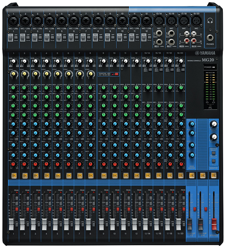 Фото Микшерный пульт Yamaha MG20