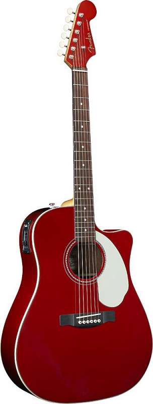 Электроакустическая гитара FENDER SONORAN SCE DREADNOUGHT CUTAWAY - SOLID TOP/BACK CANDY APPLE RED в магазине Music-Hummer