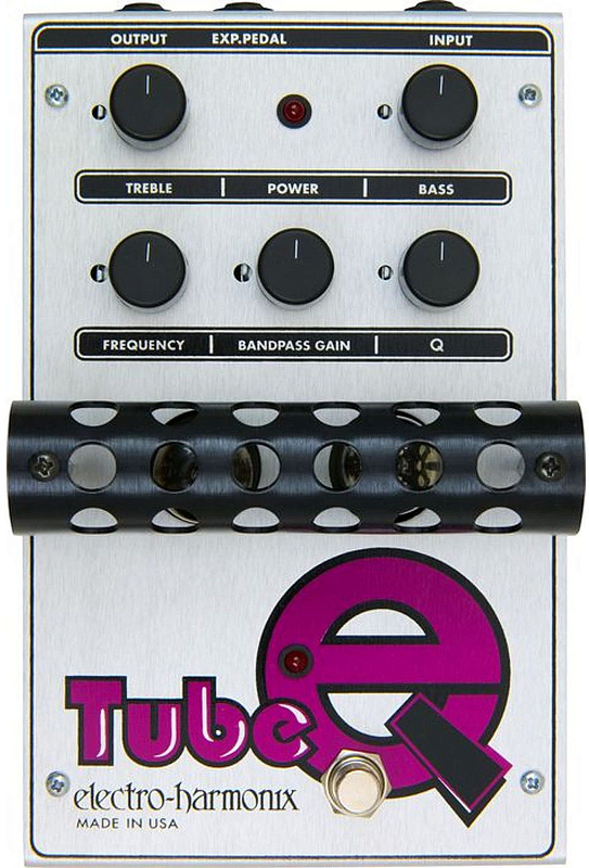 Electro-Harmonix Tube EQ Ламповая гитарная педаль Vacuum tube Filter в магазине Music-Hummer