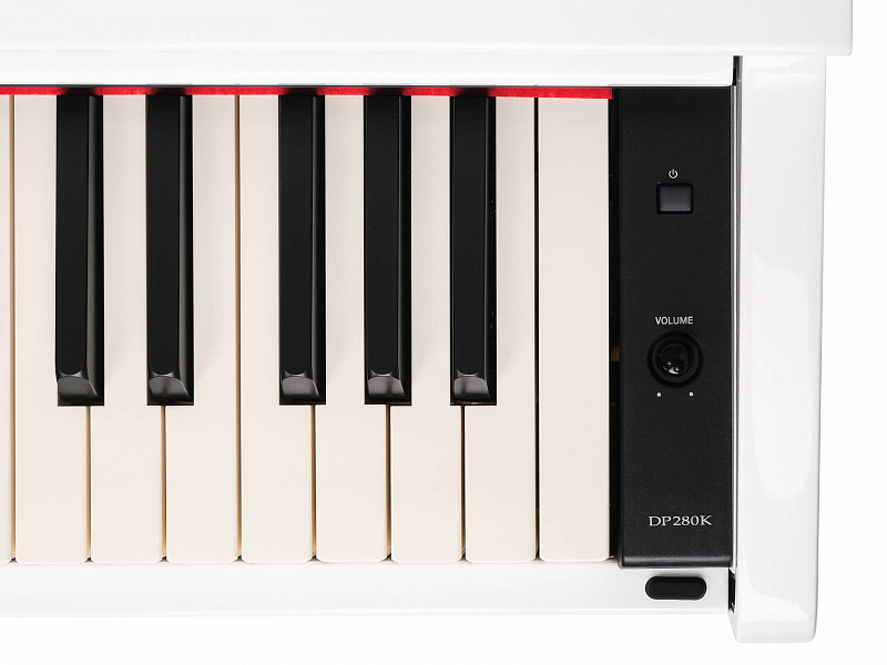 Цифровое пианино Medeli DP280K-GW, белое глянцевое в магазине Music-Hummer