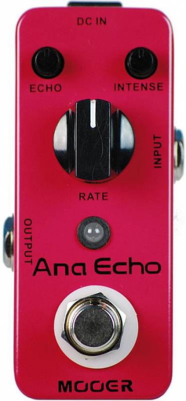 Mooer Ana Echo  мини-педаль Analog Echo в магазине Music-Hummer