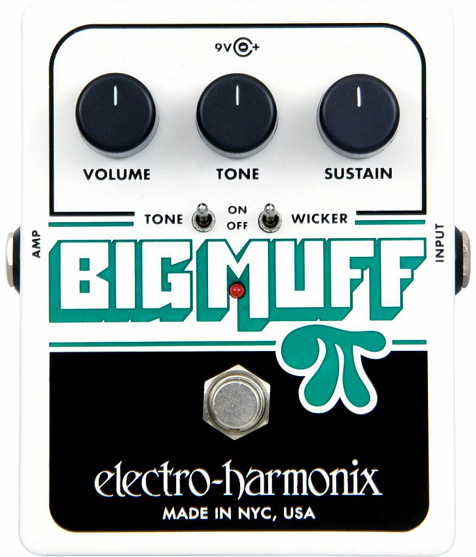 Electro-Harmonix Big Muff Pi w/ Tone Wicker  Гитарная педаль Distortion в магазине Music-Hummer