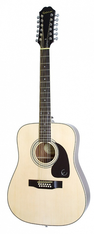Акустическая гитара EPIPHONE DR-212 NATURAL CH HDWE в магазине Music-Hummer