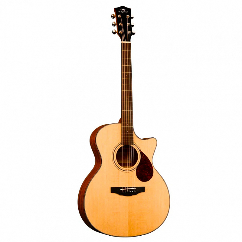 Трансакустическая гитара KEPMA F0E-GA Top Gloss Natural в магазине Music-Hummer