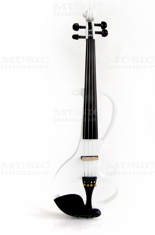 Белая электроскрипка ALX VLE-6 WH в магазине Music-Hummer
