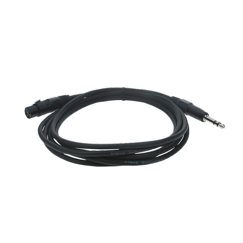 Reloop Cable XLR M / 6.3 mm stereo jack 6.0 m Готовый кабель в магазине Music-Hummer