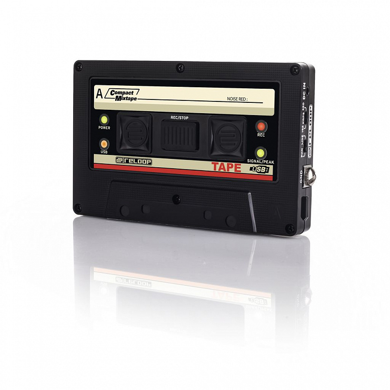 Reloop Tape  компактный интерфейс для записи MP-3 на USB-накопитель в виде Компакт-кассеты в магазине Music-Hummer