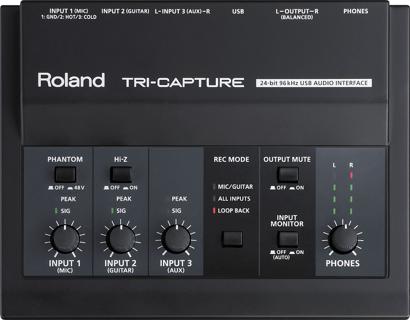 Roland UA-33 TRI-CAPTURE в магазине Music-Hummer