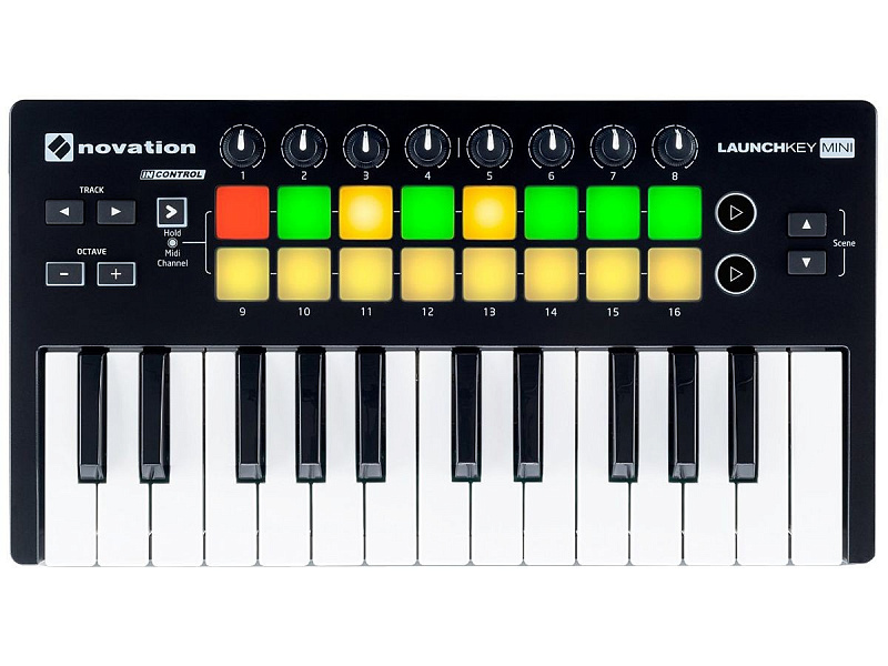 NOVATION LaunchKey Mini MK2 MIDI-клавиатура в магазине Music-Hummer