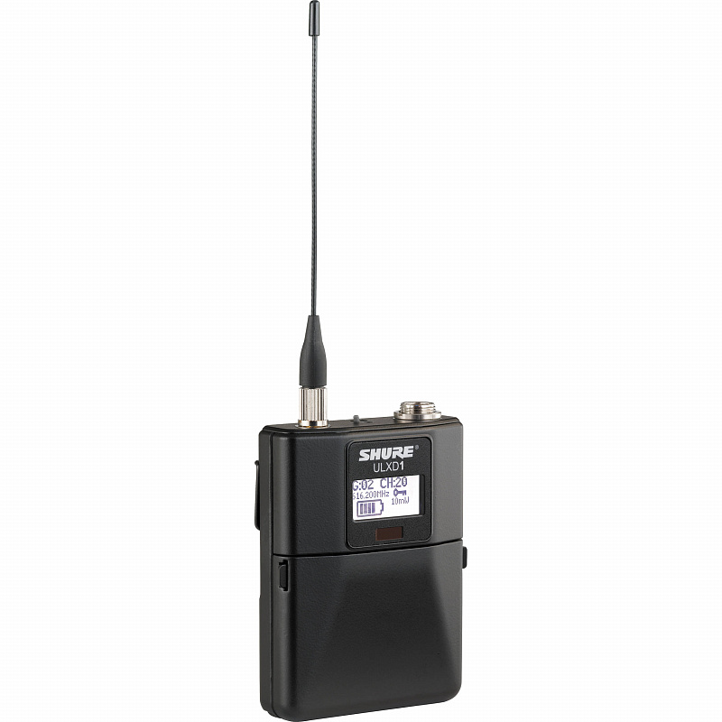 SHURE ULXD1 P51 710 - 782 MHz  Bodypack Transmitter - поясной передатчик ULXD в магазине Music-Hummer