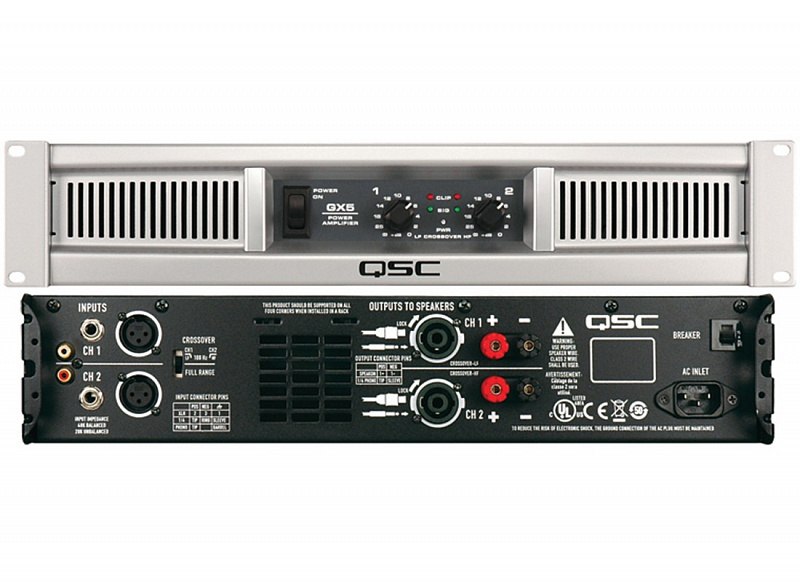 Усилитель QSC GX5 в магазине Music-Hummer