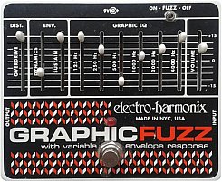 Electro-Harmonix Graphic Fuzz SALE  гитарная педаль EQ/ Distortion/ Sustainer