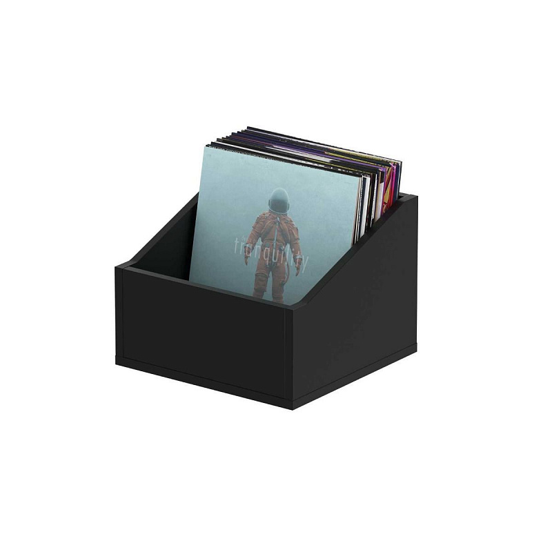 Подставка под виниловые пластинки Glorious Record Box Advanced Black 110 в магазине Music-Hummer