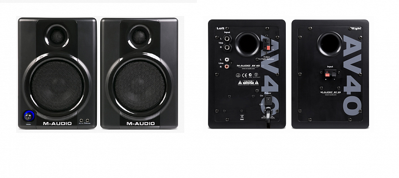 M-Audio Studiophile AV40 пара активных студийных мониторов в магазине Music-Hummer