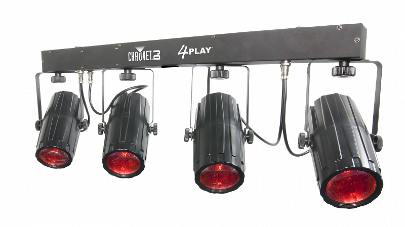 CHAUVET 4 Play Комплект из 4 светодиодных эффектов в магазине Music-Hummer