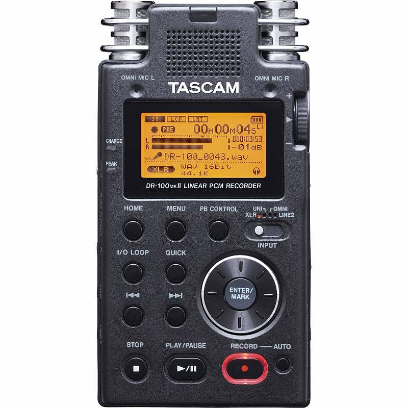 Tascam DR-100 MKII Портативный цифровой рекордер в магазине Music-Hummer
