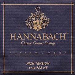 Комплект струн Hannabach 728HTC CARBON Custom Made