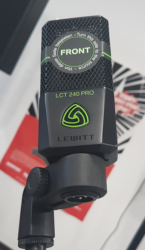 Студийный микрофон LEWITT LCT240 PRO BLACK в магазине Music-Hummer