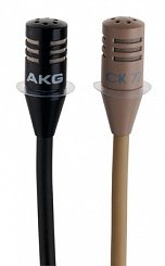 AKG CK77WR-L микрофон петличный конденсаторный всенаправленный, черного цвета, L-разъ м