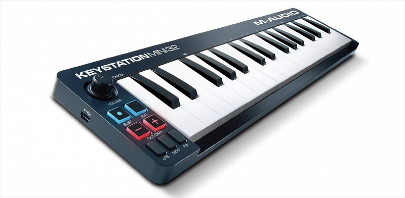 M-Audio Keystation Mini 32 II миди-клавиатура в магазине Music-Hummer