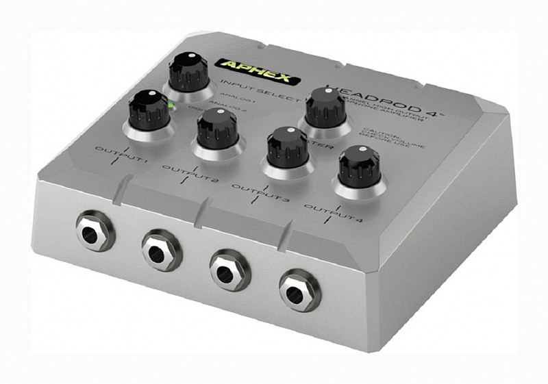 Aphex HeadPod 4 (454) 4 канальный усилитель - распределитель для наушников в магазине Music-Hummer