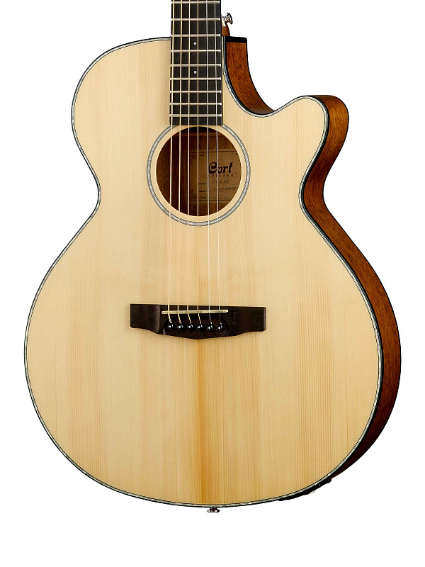 SFX-E-NS SFX Series Электро-акустическая гитара, с вырезом, цвет натуральный матовый, Cort в магазине Music-Hummer