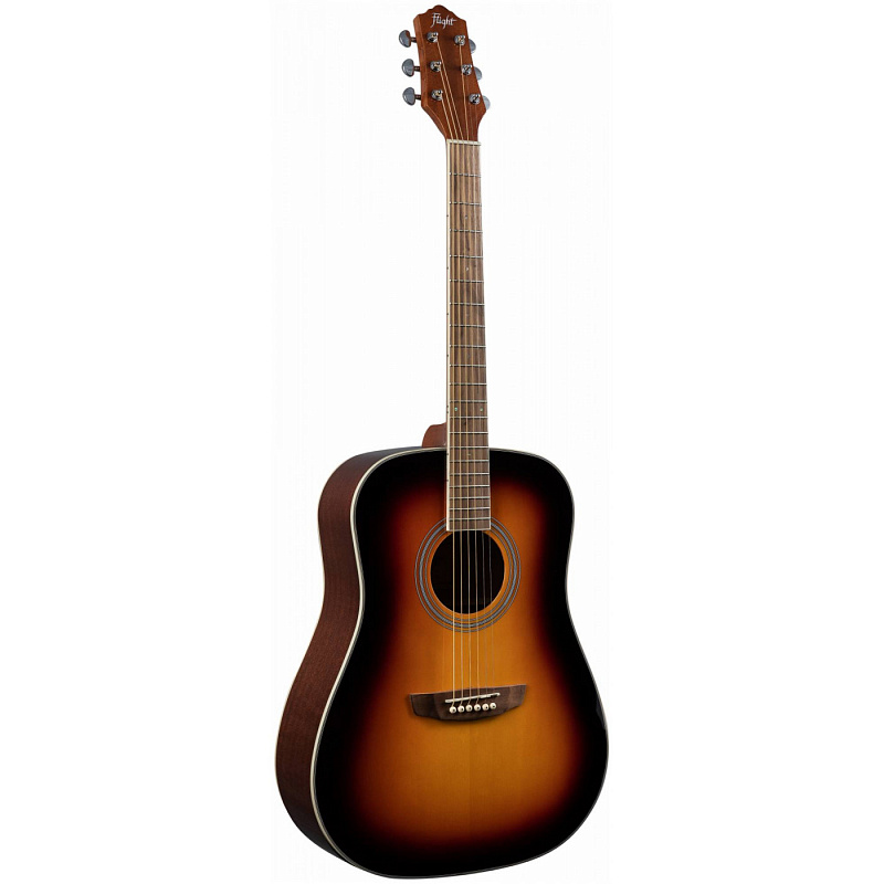Акустическая гитара FLIGHT D-200 3TS в магазине Music-Hummer